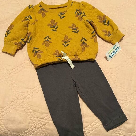 NWT Carters 2 PC Set (size 3-6mo) - Picture 2 of 5